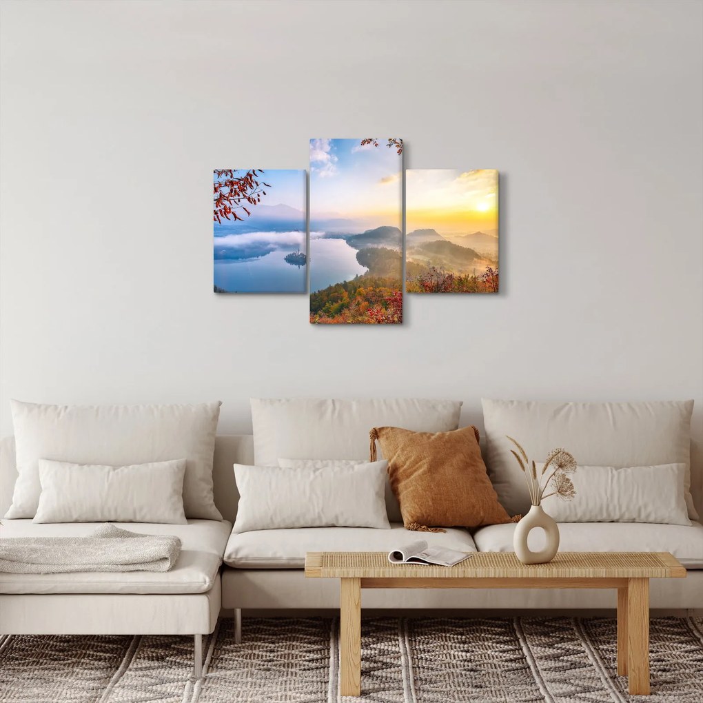 Tablou - Lacul Bled (90x60 cm)