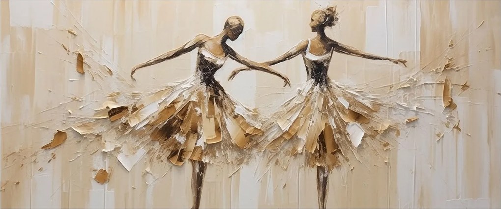 Tablou - Balerine (120x50 cm)