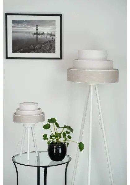 Lampadar Brilagi ALASKA LUNETA 1xE27/15W/230V gri/crem