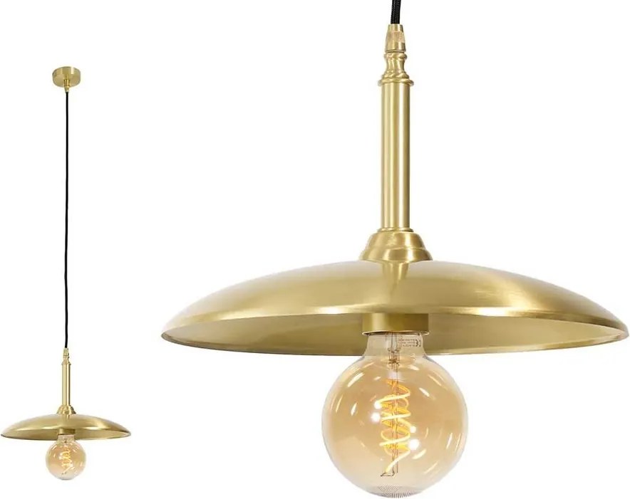 Pendul realizat manual din alama Elio 35cm