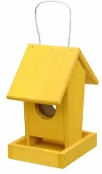 Hrănitor pentru păsări Apartment, galben