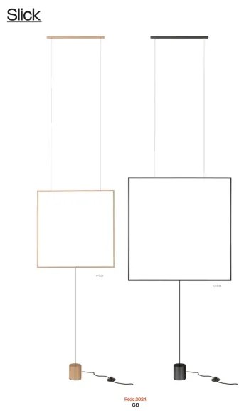 Lampadar Redo 01-2197 SLICK LED/19W/230V negru