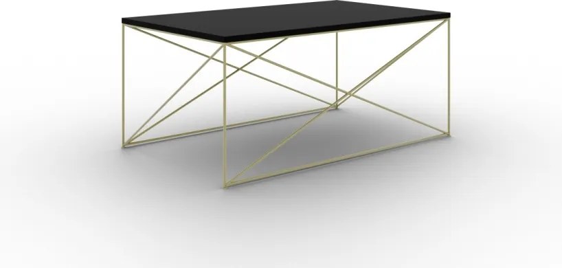 Masuta de cafea, Dante, ADRK Furniture (Culoare: Auriu / Sonoma)