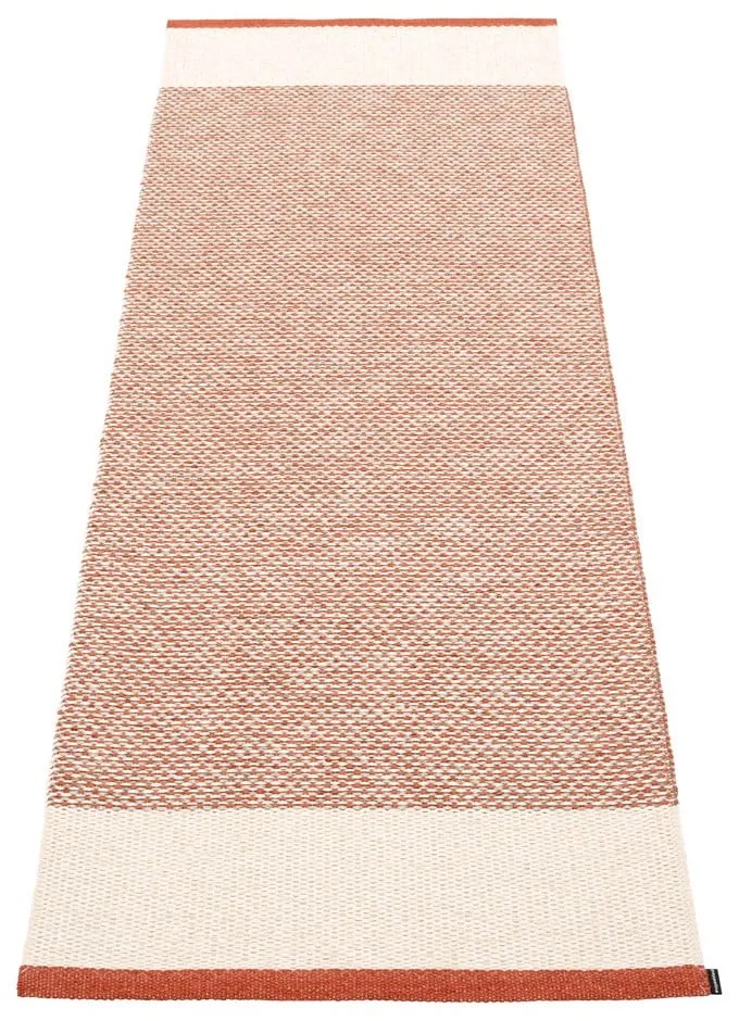 Covor tip traversă pentru interior și exterior cărămiziu 85x260 cm Edit Brick – Pappelina