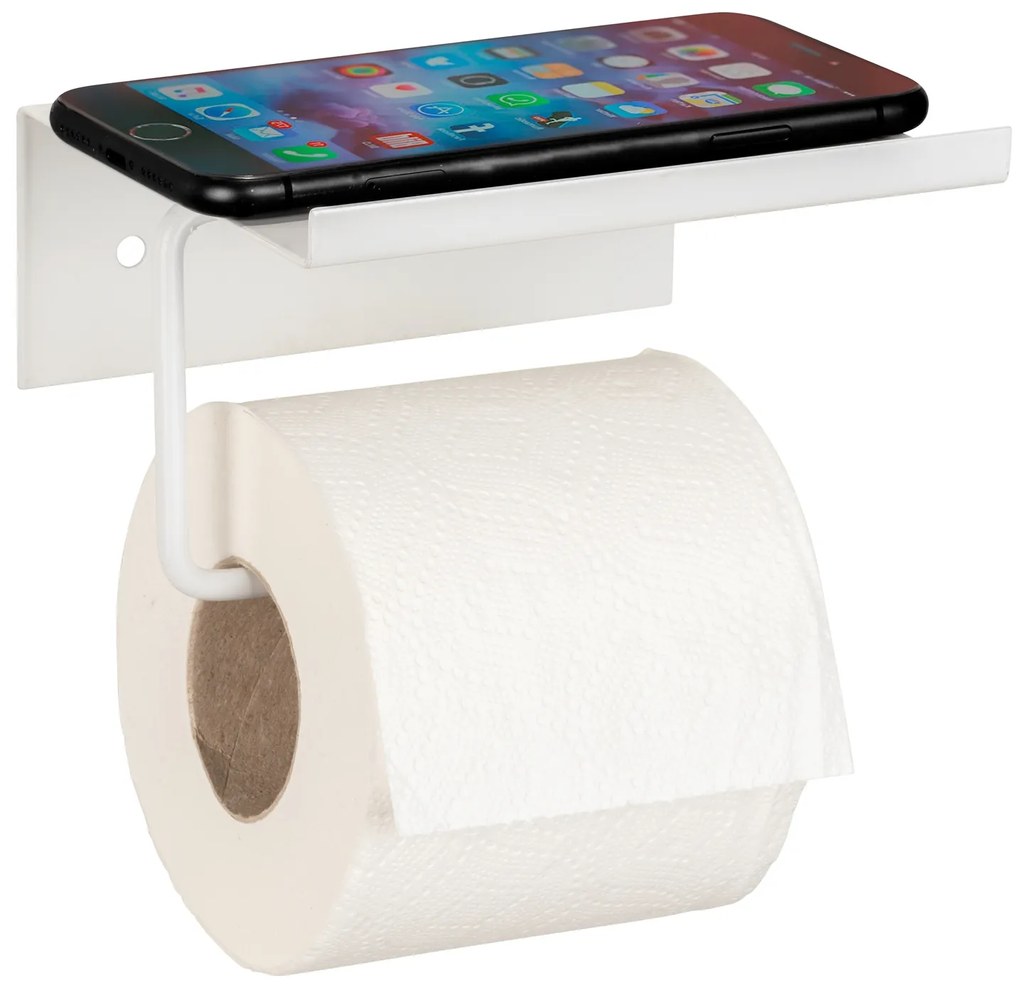 Suport pentru hartie metalic DESULO cu polita