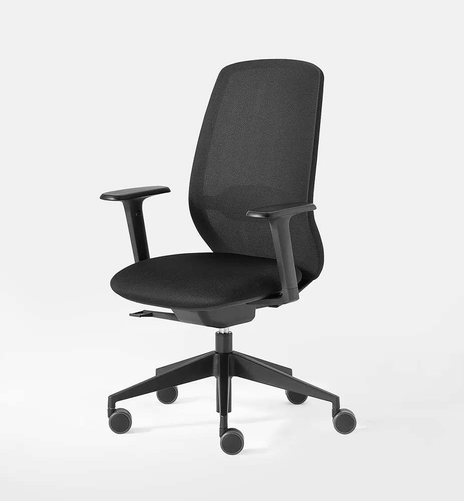 Key lemn masiv Bold – Scaun operativ ergonomic