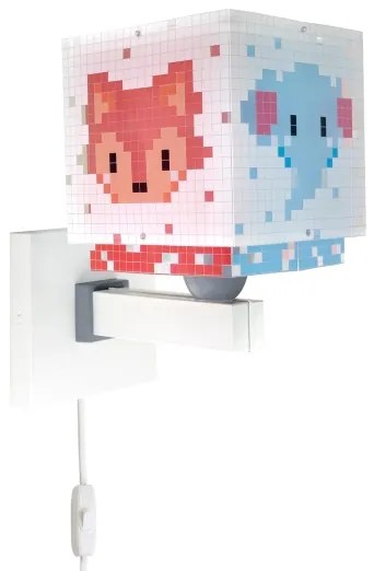 Dalber 63379 - Aplica de perete pentru copii LITTLE PIXEL 1xE27/15W/230V