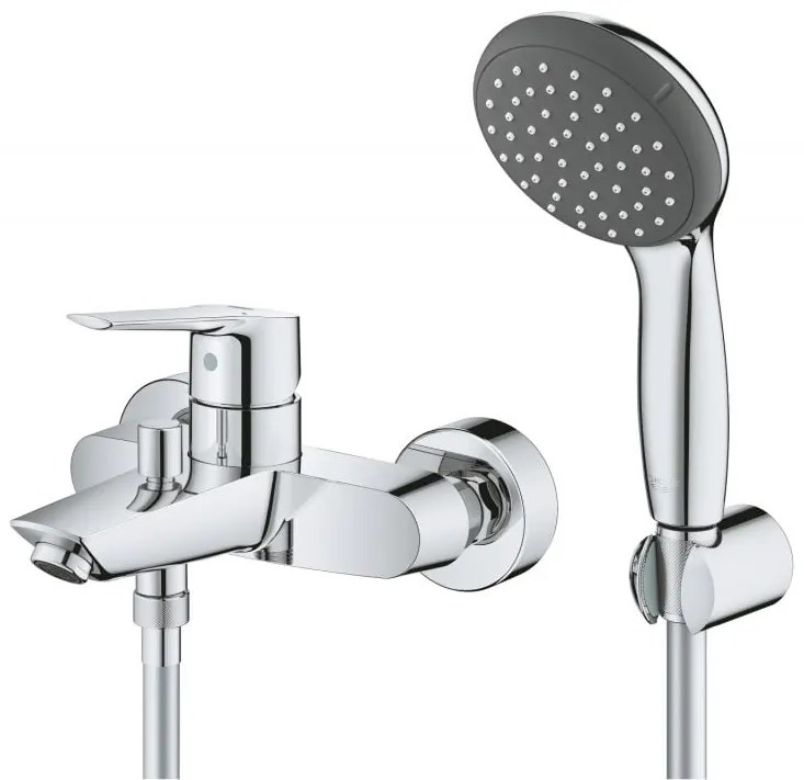 Baterie cada Grohe Start, set de dus inclus, crom -23413002