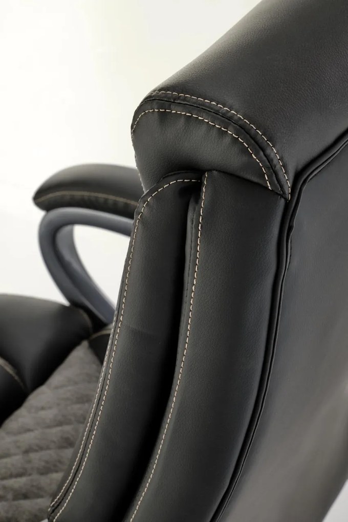 Scaun de birou Steven negru/gri H119 cm