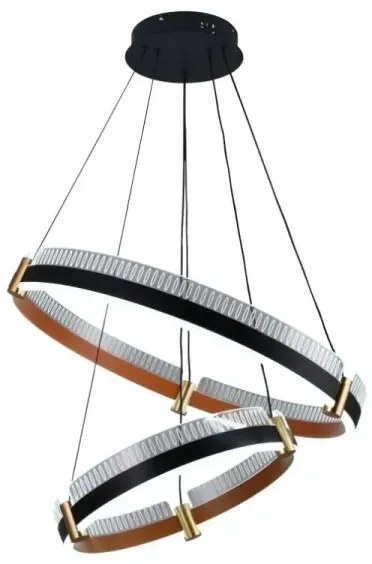 Lustră LED dimabilă pe cablu LED/140W/230V 3000-6500K + telecomandă