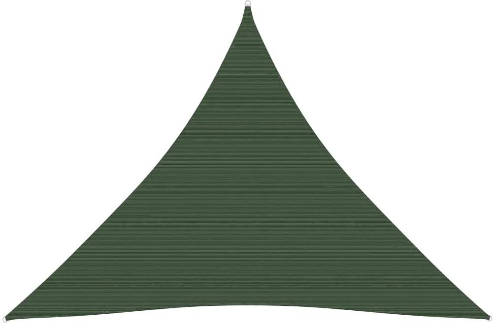 Panza parasolar, verde inchis, 4,5x4,5x4,5 m, HDPE, 160 g m  ²