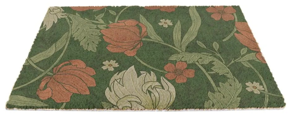 Covoraș de intrare din fibre de nucă de cocos 60x90 cm William Morris Rose – Artsy Doormats