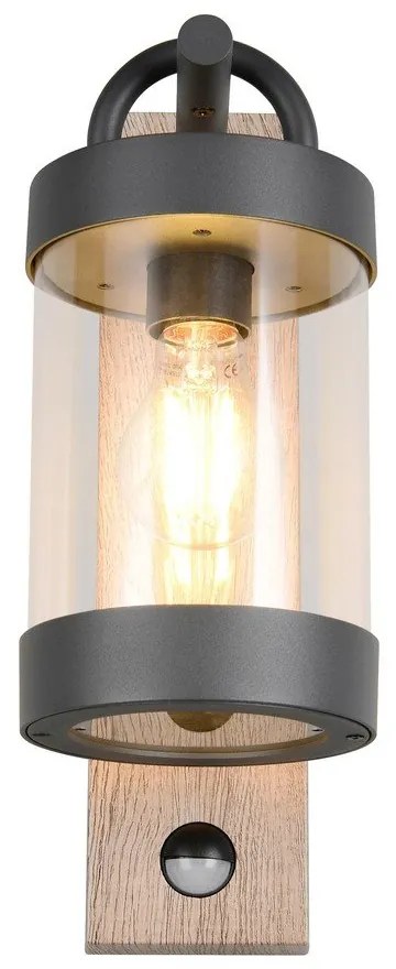 Corp de iluminat pentru exterior, de perete (înălțime 33 cm) Sambesi – Trio