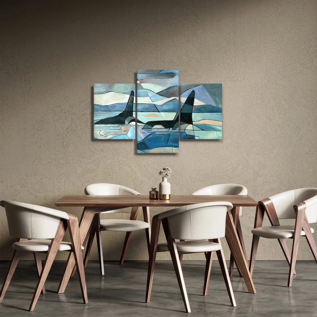 Tablou - Balene (90x60 cm)