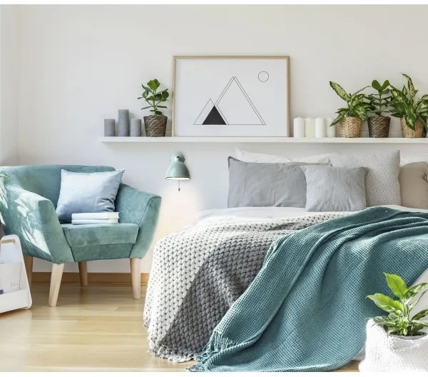 Spot de perete Brilliant TELIO 1xE14/28W/230V albastru