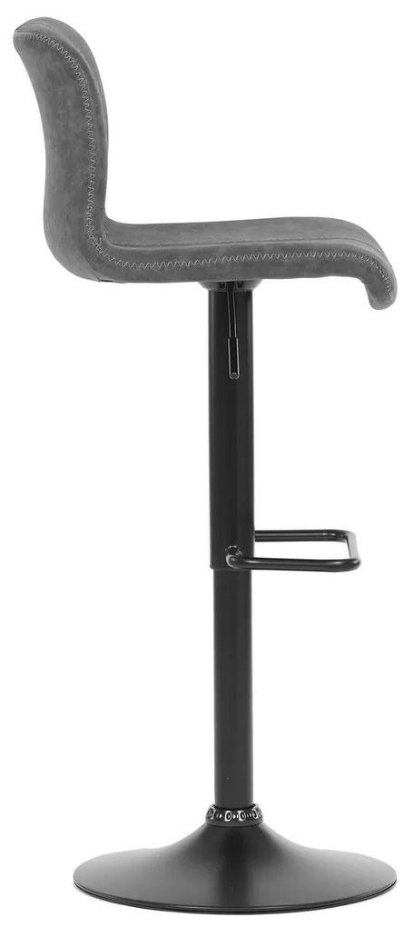 Set de scaune de bar AUB-806 GREY3, 2 buc.