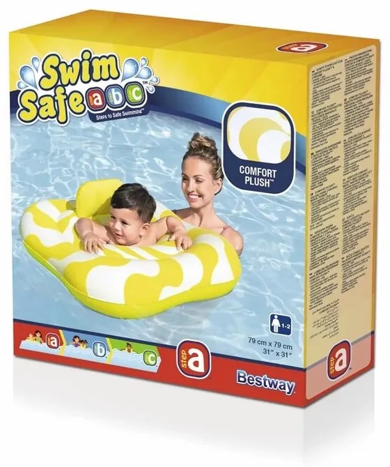 Colac gonflabil pentru copii Bestway 32298 cuspătar, 79 x 79 cm
