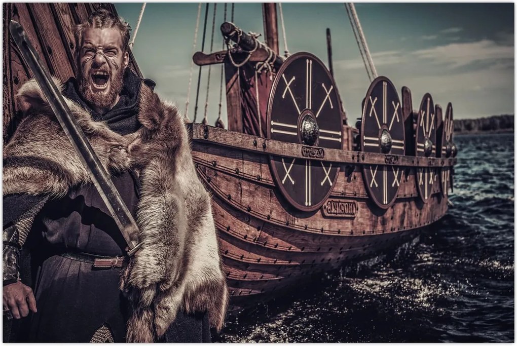 Tablou - Viking (90x60 cm)