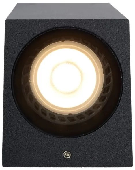 Aplică de exterior ZARO 2xGU10/35W/230V IP44 neagră Lucide 69800/02/30