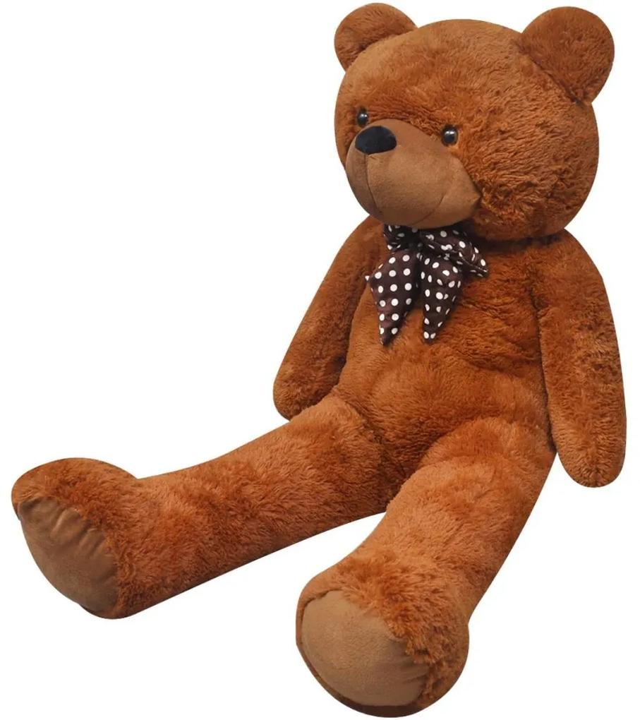 vidaXL Ursuleț de pluș de jucărie, maro, 242 cm