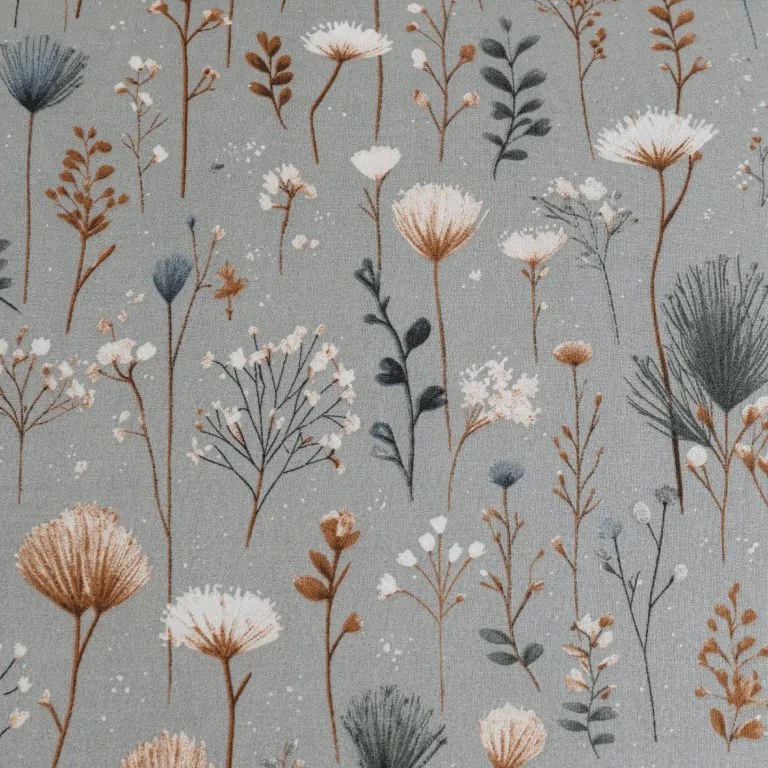 Lenjerie de pat din microfibra BOTANIC FIELD seste. Dimensiune lenjerie de pat: 2 buc 70 x 90 cm | 200 x 220 cm