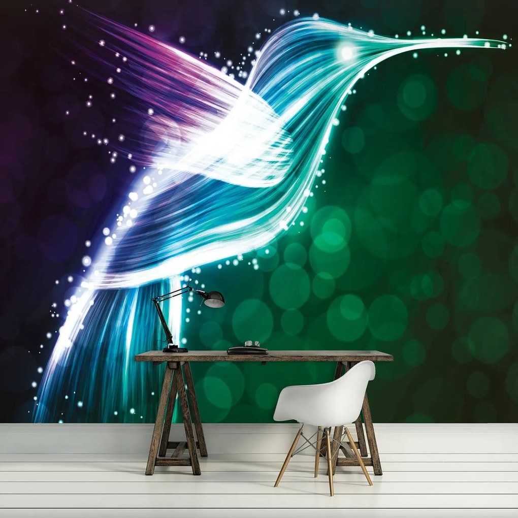 Fototapet - Colibri luminos (254x184 cm)