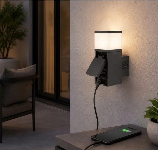 Rabalux 76340 - Aplică de perete LED pentru exterior RUSSET LED/10W/230V IP44