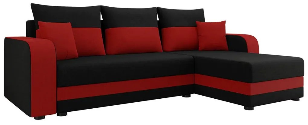 Colțar Memphis 112Cutie de pat, 237x139x84cm, 89 kg, Picioare: Plastic