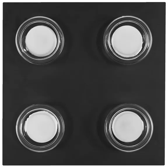 Osram -LED Plafonieră de baie ORBIS FLAME 4xLED/5,5W/230V IP44 neagră