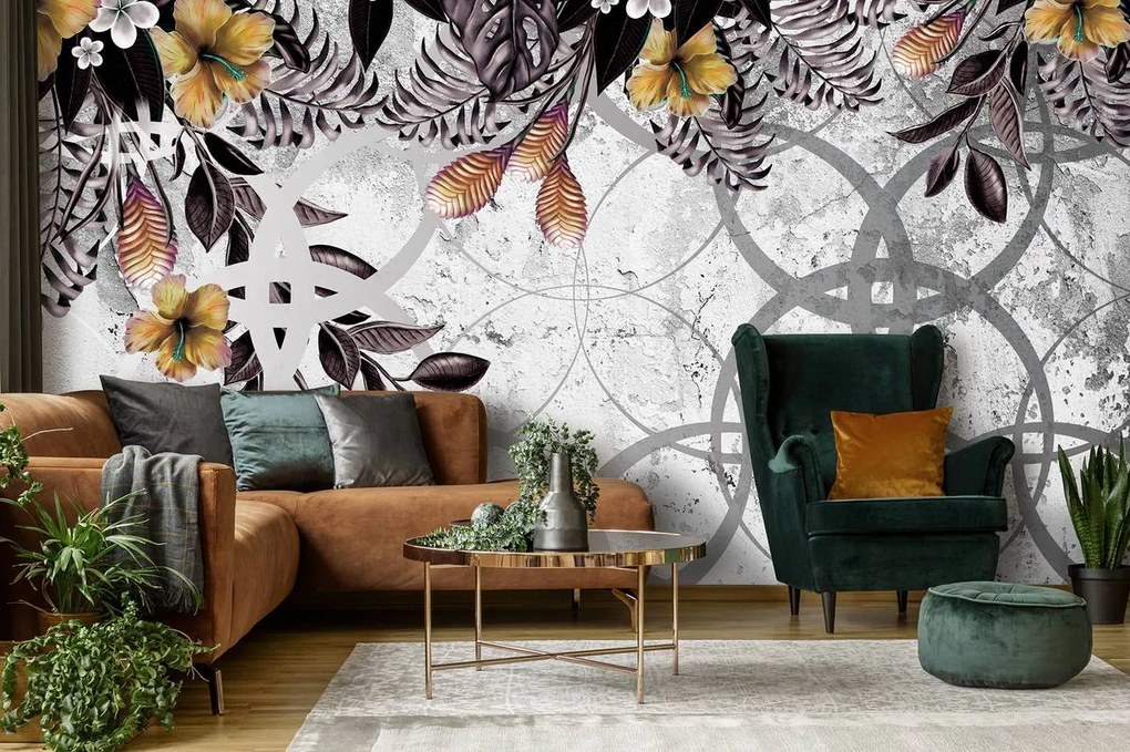 Fototapet - Plantele aurii (152,5x104 cm)