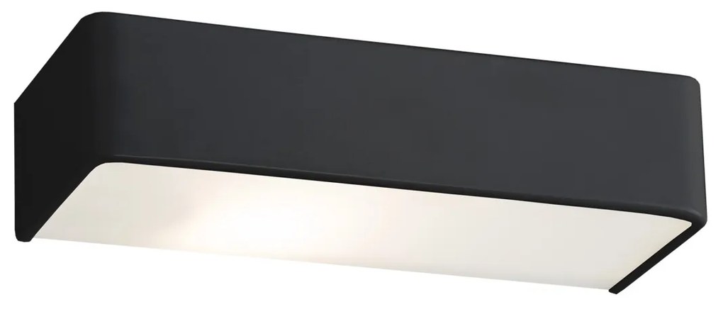 Aplica de perete moderna stil ambiental RODAN 30cm negru