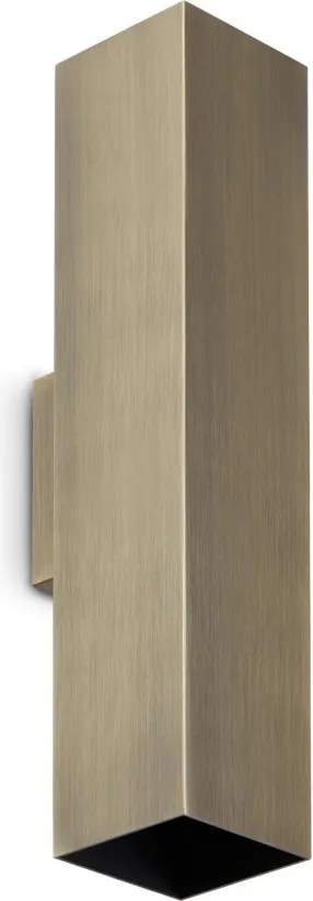 Aplica de perete ambientala LOOK AP2 SQUARE D60 H300 BRUNITO