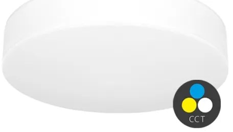 Plafonieră LED Ecolite WML300-CCT/24W/BI MAKARON LED/24W/230V IP44 alb