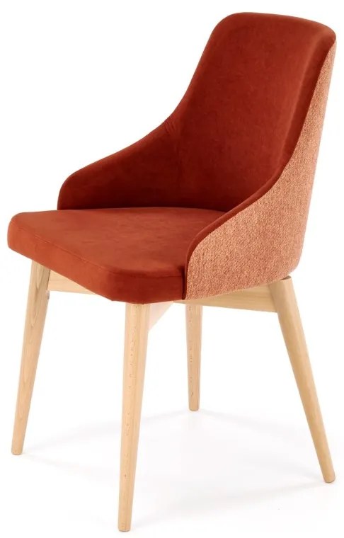 Scaun rotativ Malaga cinnamon H79 cm