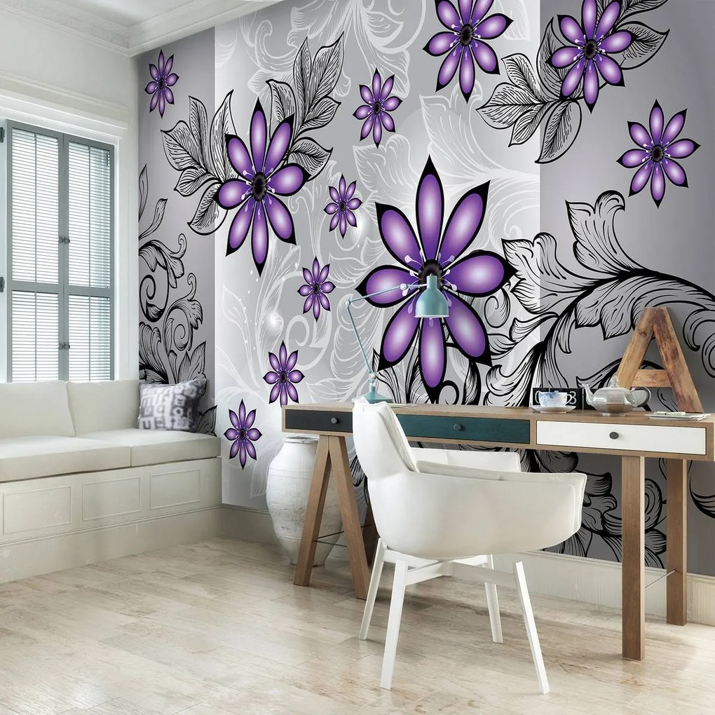 Fototapet - Flori (254x184 cm)