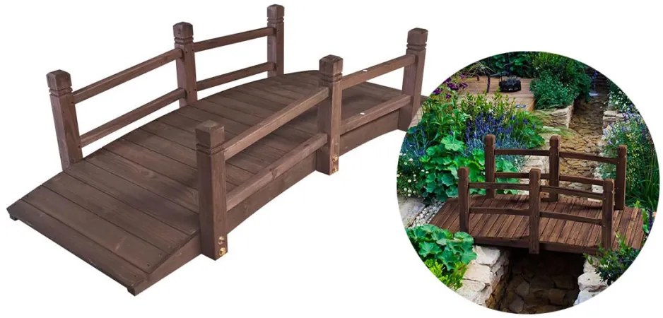 Pod gradina din lemn