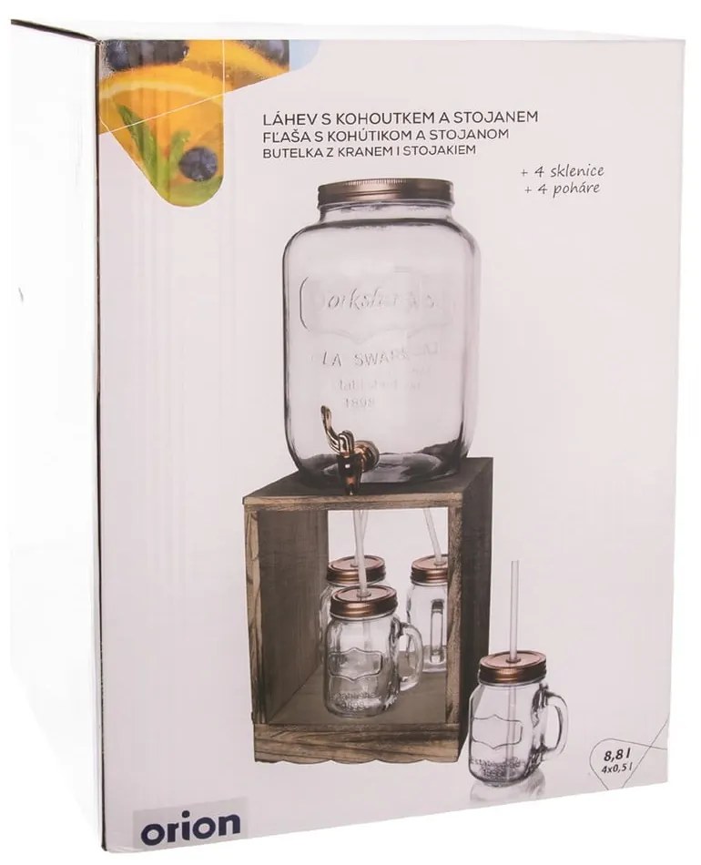 Dozator de limonadă cu pahare 8,8 l – Orion