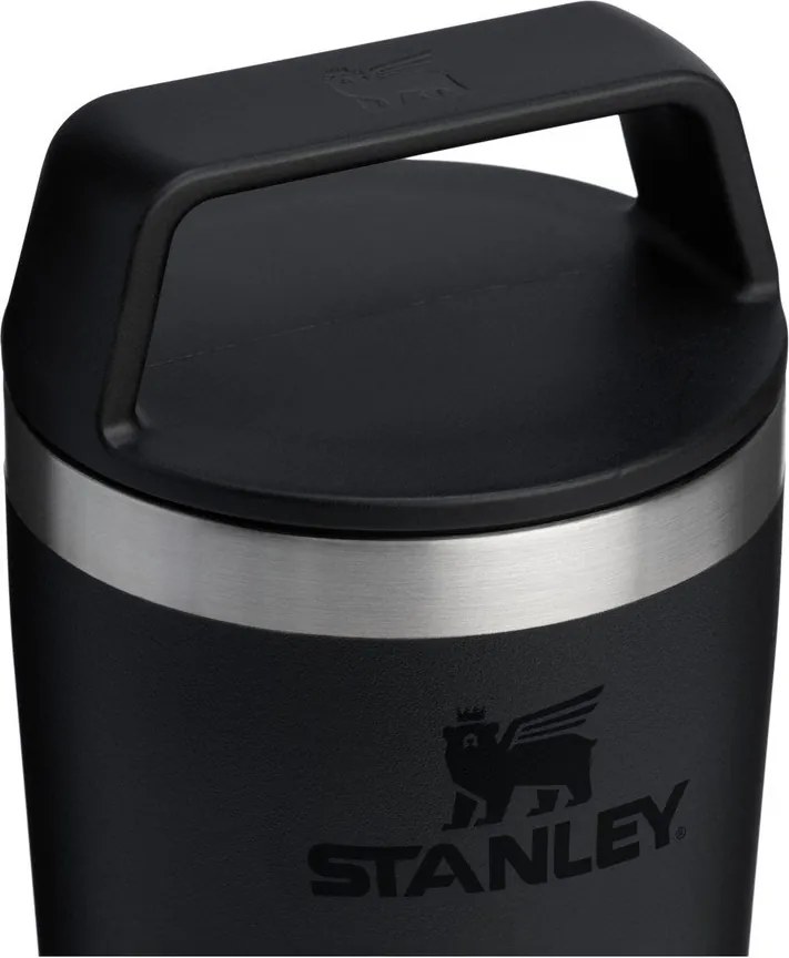 Cană termos neagră din oțel inoxidabil 350 ml Café-To-Go Travel Mug Black 2.0 – Stanley