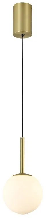 Pendul LED design modern PUEBLA auriu satinat MA-8888