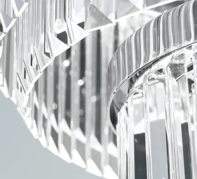 Candelabru, Lustra LED design LUX PRISM, chrome