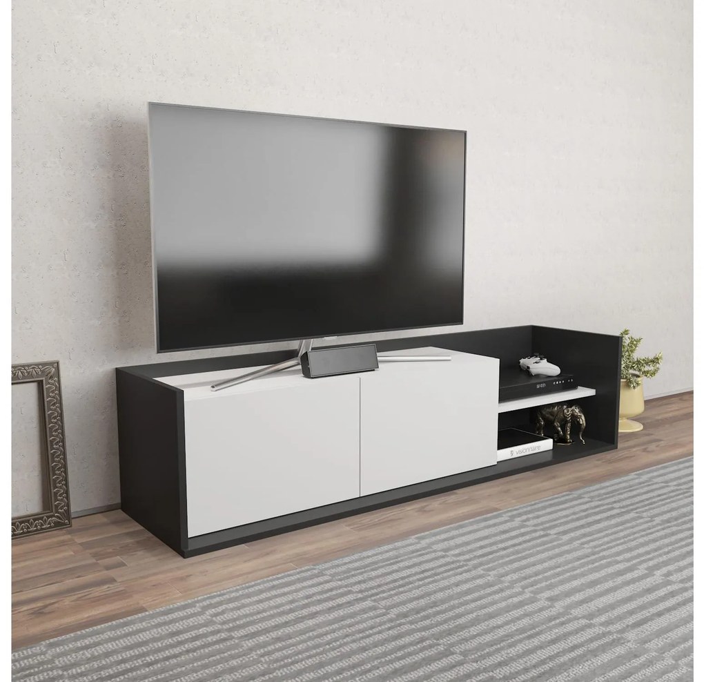 Dulap TV Kruganella (antracit + alb). 1107295