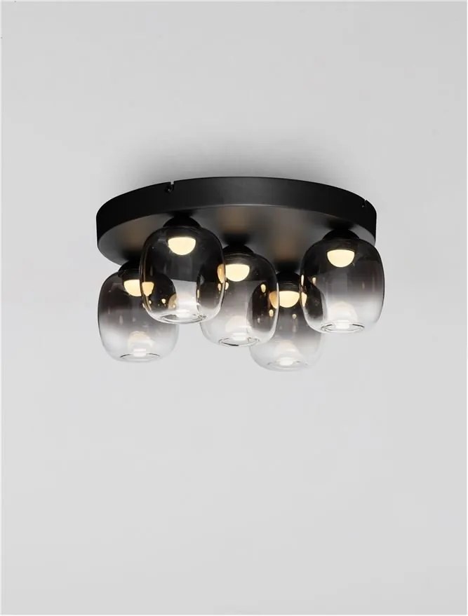 Lustra cu 5 spoturi LED design modern ESSENTIAL