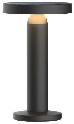 Lampă LED solară Zuma Line DT33611 CARLI LED/2W/2000 mAh IP44 negru