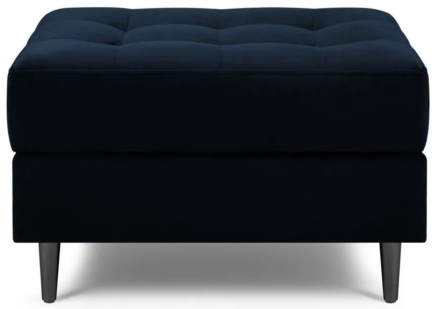 Taburet din catifea Milo Casa Santo, albastru