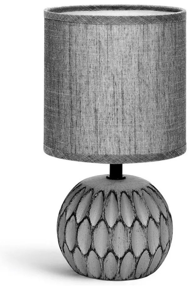Lampă de masă 1xE14/40W/230V gri Aigostar