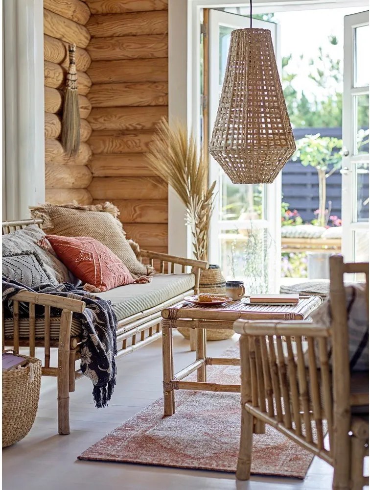 Fotoliu de grădină natural din bambus Sole – Bloomingville