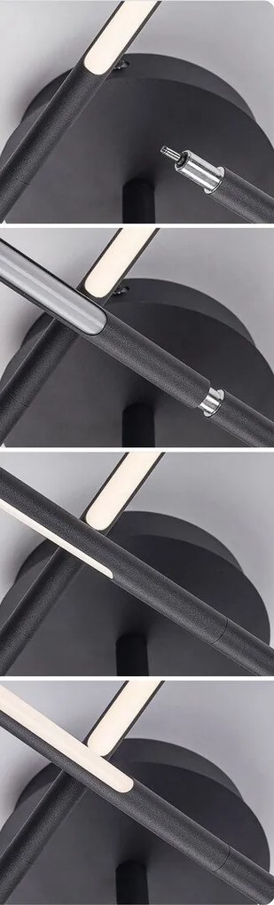 Lustra LED suspendata cu tije directionabile Henli