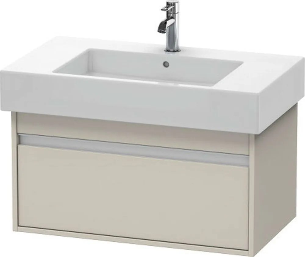 Duravit Ketho dulap 80x45.5x41 cm dulap atârnat sub chiuvetă gri KT669009191