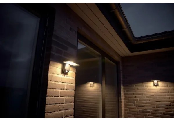 Nordlux - Lampă solară LED de perete cu senzor RICA LED/5W/3,7V IP44