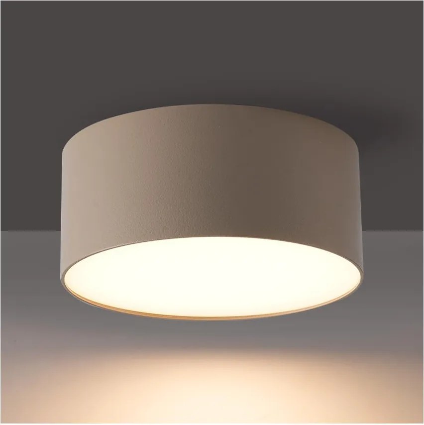 Brilagi - Plafonieră LED FORIS pentru baie, 20 W, 230 V, Ø 15 cm, bej, IP44